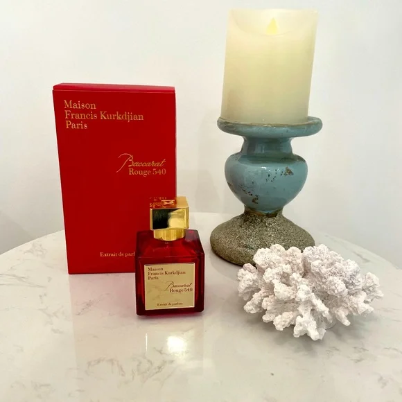 Baccarat Rouge 540 empty bottle and box